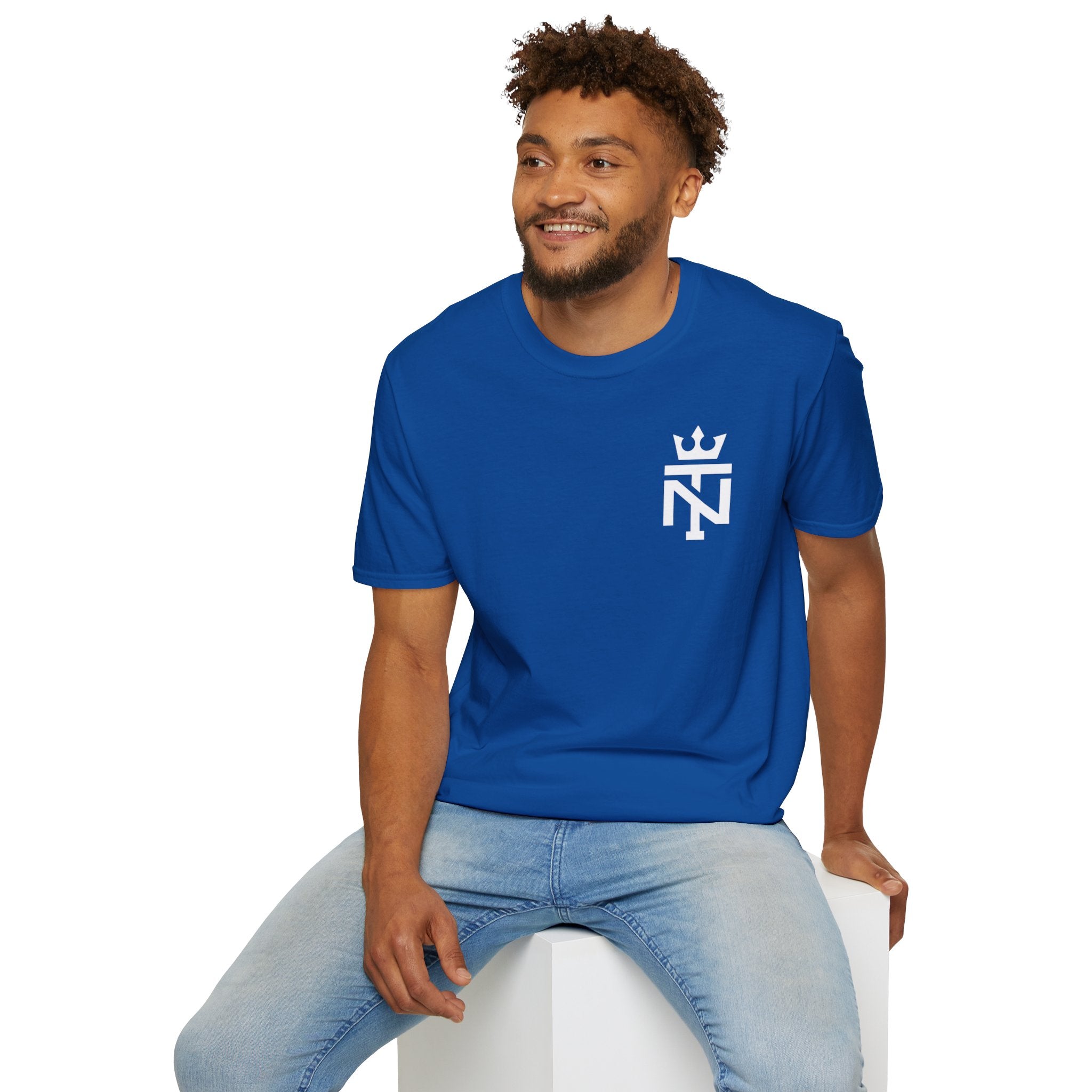 Crown NZ Logo T‑Shirt — Minimal Royal Crest Tee