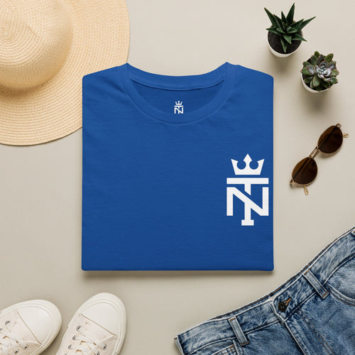 Crown NZ Logo T‑Shirt — Minimal Royal Crest Tee