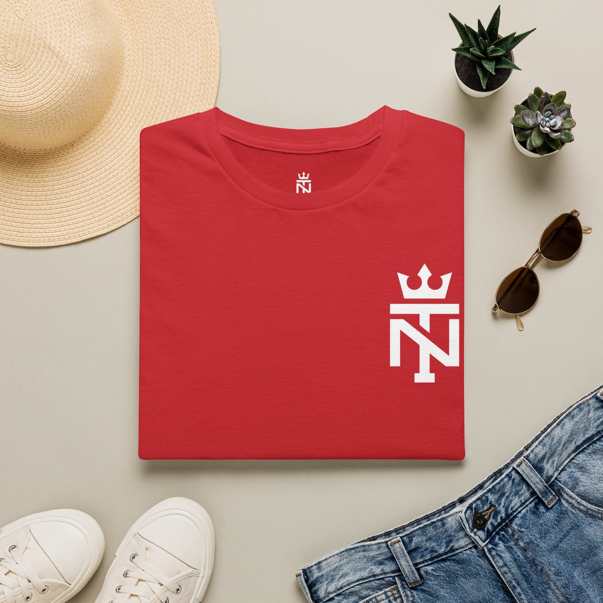 Red Unisex Softstyle T-Shirt